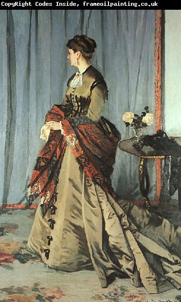 Claude Monet Madame Gaudibert